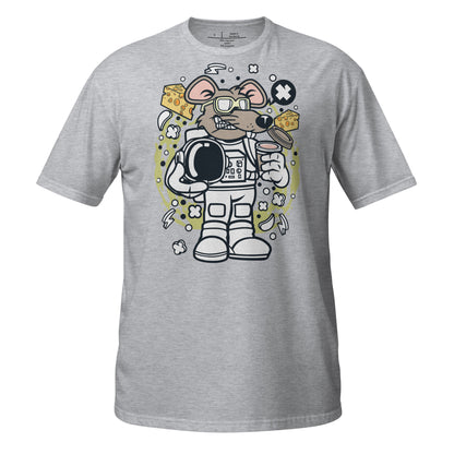 Spaceman Rabid Rat Cotton Unisex T-Shirt