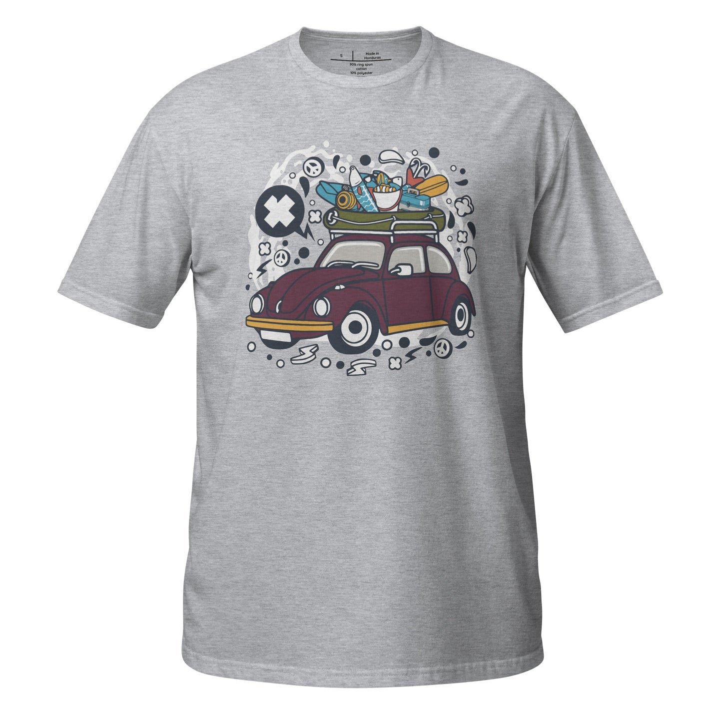 Fishing Wheelz Cotton Unisex T-Shirt